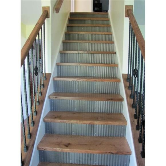 Corrugated Garden Edging (12" Tall Antique) - Picture 2 of 6